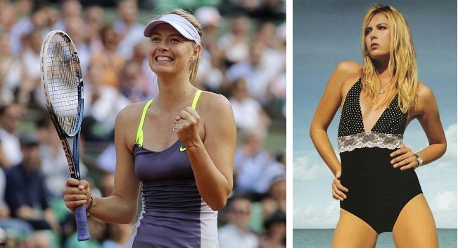 1. Maria Sharapova (Tennis)