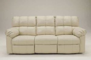 3. Ashley Kennard Leather Match Power Reclining Sofa