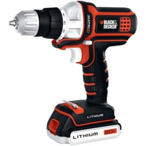 3. Black & Decker BDCDMT120 20-Volt MAX Lithium-Ion Matrix Cordless Drill