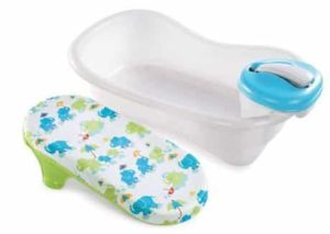 5. Summer Infant Newborn-to-Toddler Bath and Shower Tub