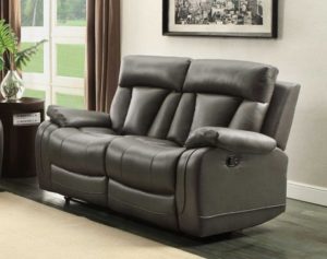 6. Homelegance 8500GRY -2 Seat Reclining Sofa