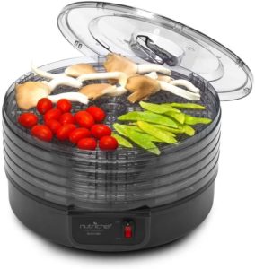 9. NutriChef Electric Countertop Food Dehydrator Machine